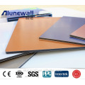 Alufenwall A2 B1 Feuerfeste glänzende Farbe acp Aluminium-Verbundplatte für Wanddekoration